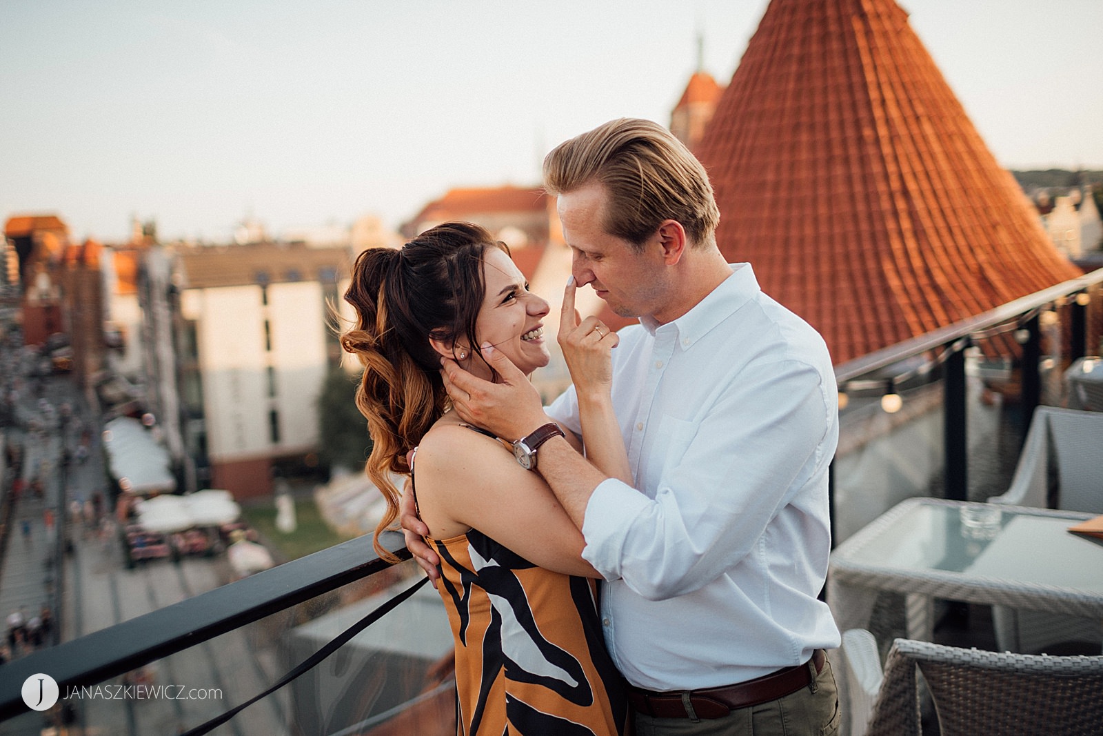 Sesja narzeczeńska w Gdańsku - zdjęcia. Fotograf ślubny, fotograf na ślub.