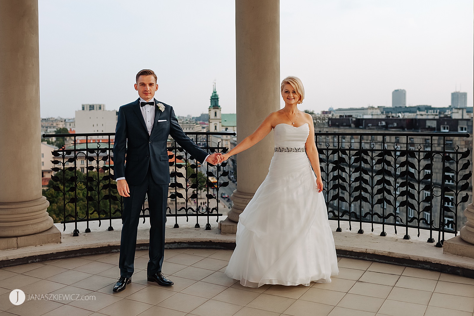 Hotel Bristol Warszawa - sesja ślubna. Zdjęcia ślubne.