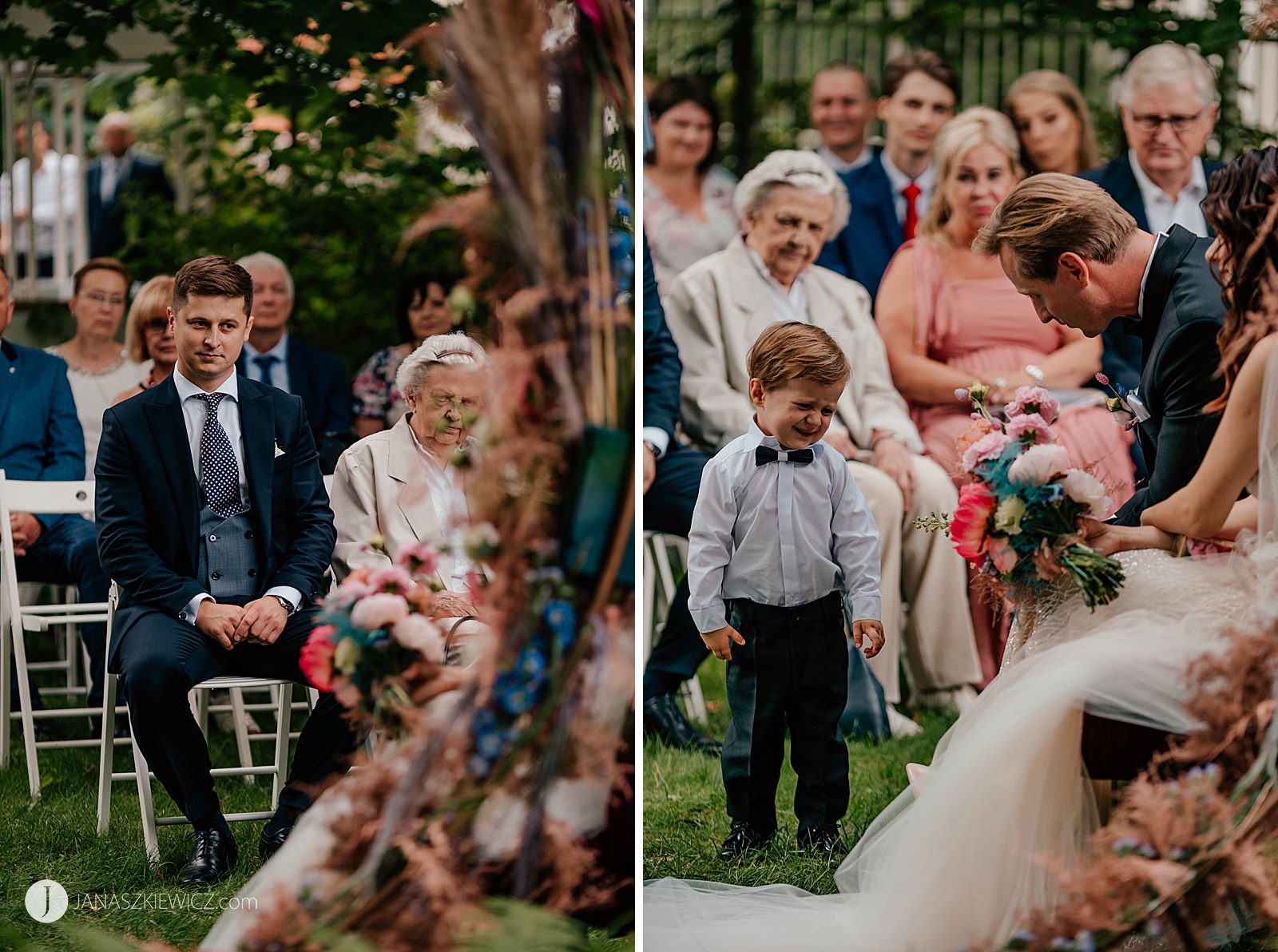 Humanistyczny ślub plenerowy - zdjęcia. Fotograf ślubny, fotograf na ślub.