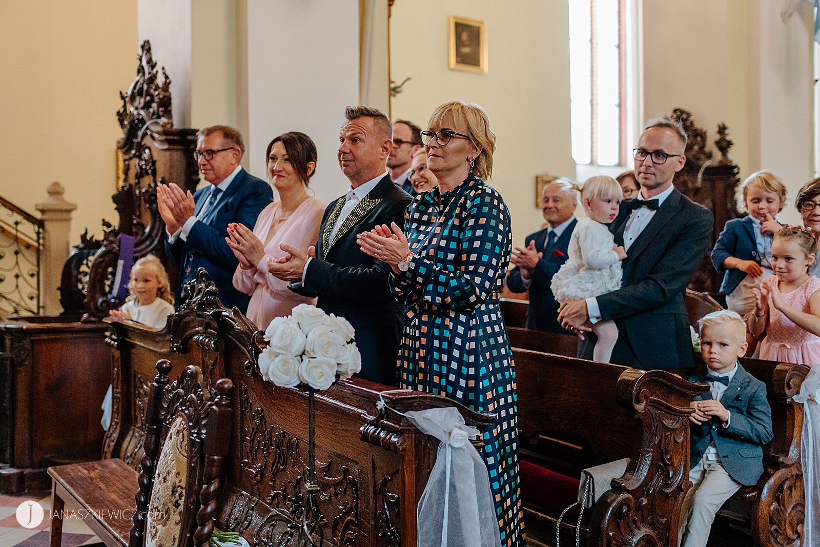 Ślub w Farze w Gostyniu. Fotograf ślubny Gostyń. Zdjęcia ślubne.