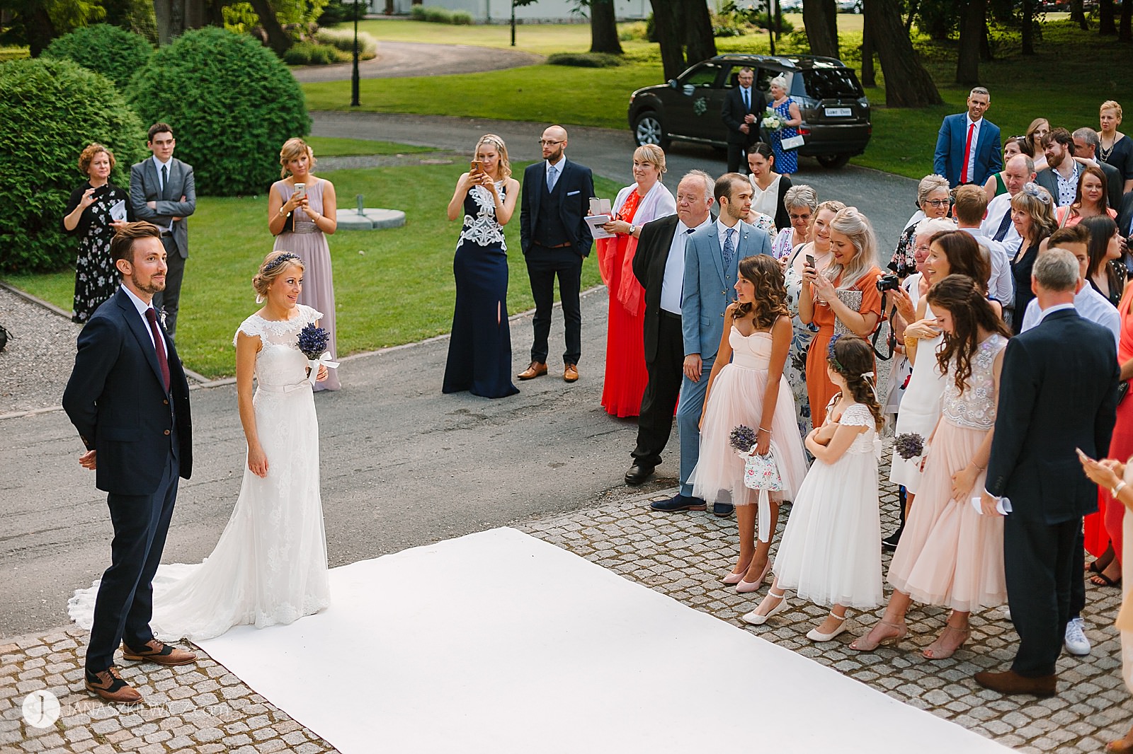 Pałac Chojnata - wesele. Zdjęcia ślubne. Fotograf Rawa Mazowiecka.