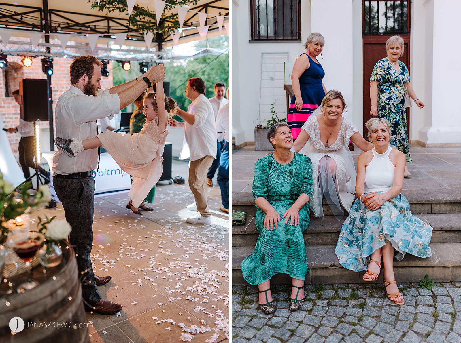 Restauracja Herbowa - Zamek Uniejów - wesele. Fotograf Łódź - zdjęcia ślubne.