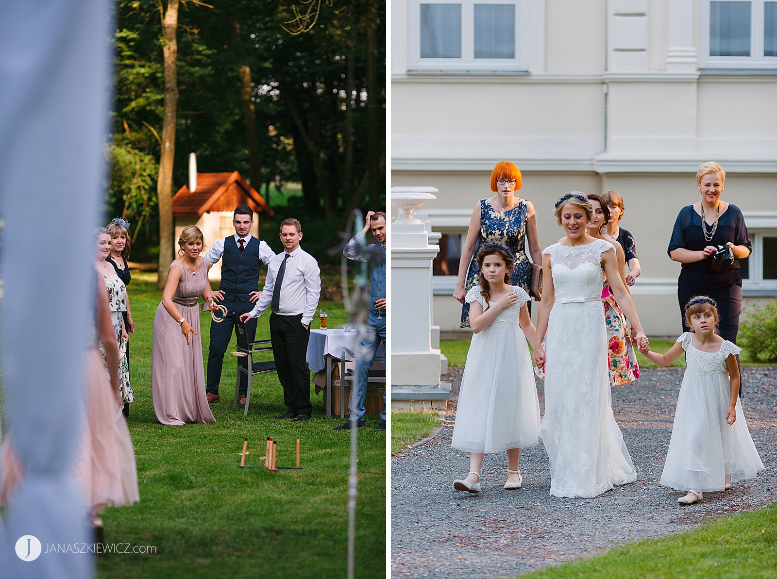 Pałac Chojnata - wesele. Zdjęcia ślubne. Fotograf Rawa Mazowiecka.