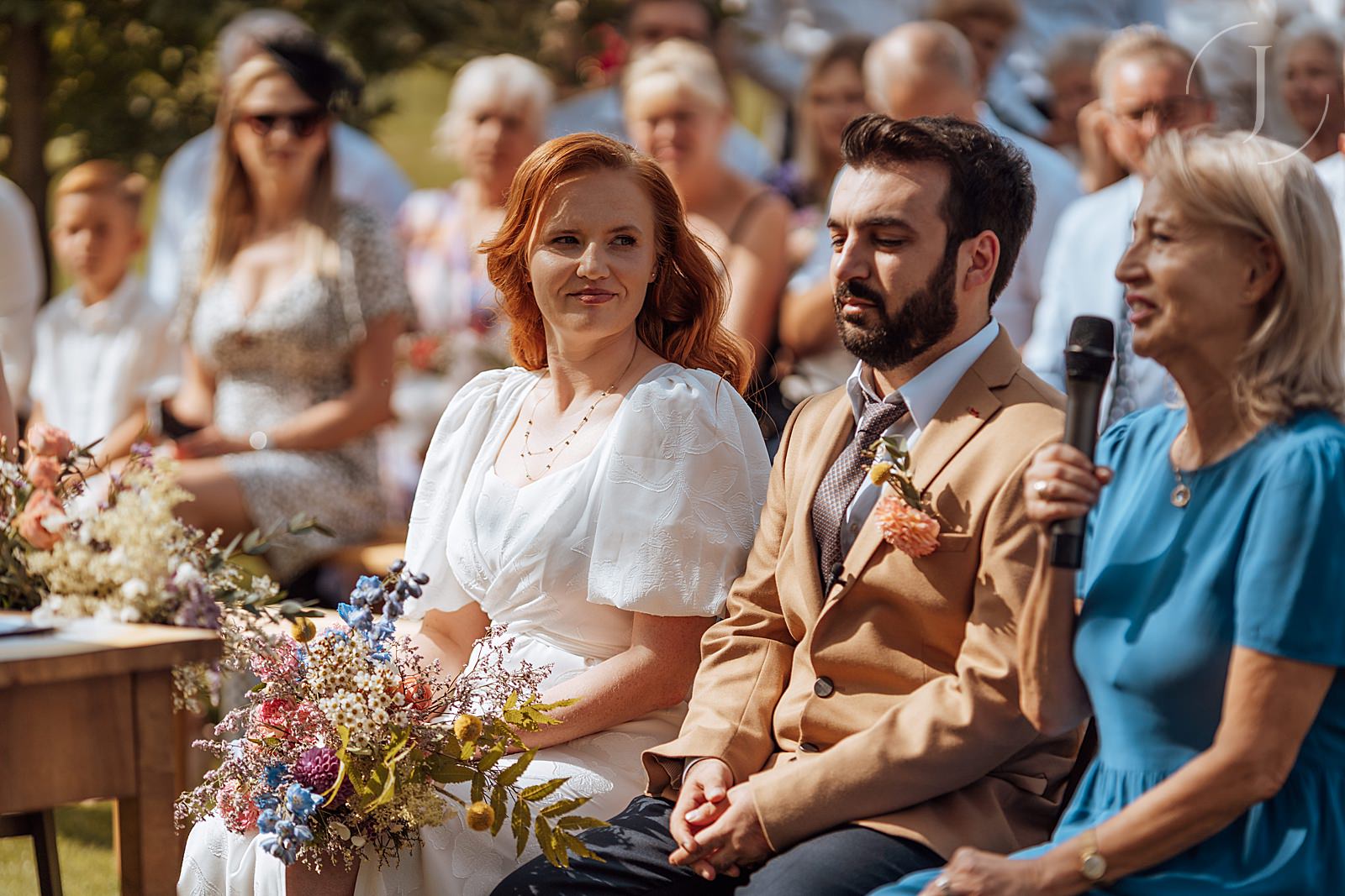 Ślub w plenerze - ceremonia.