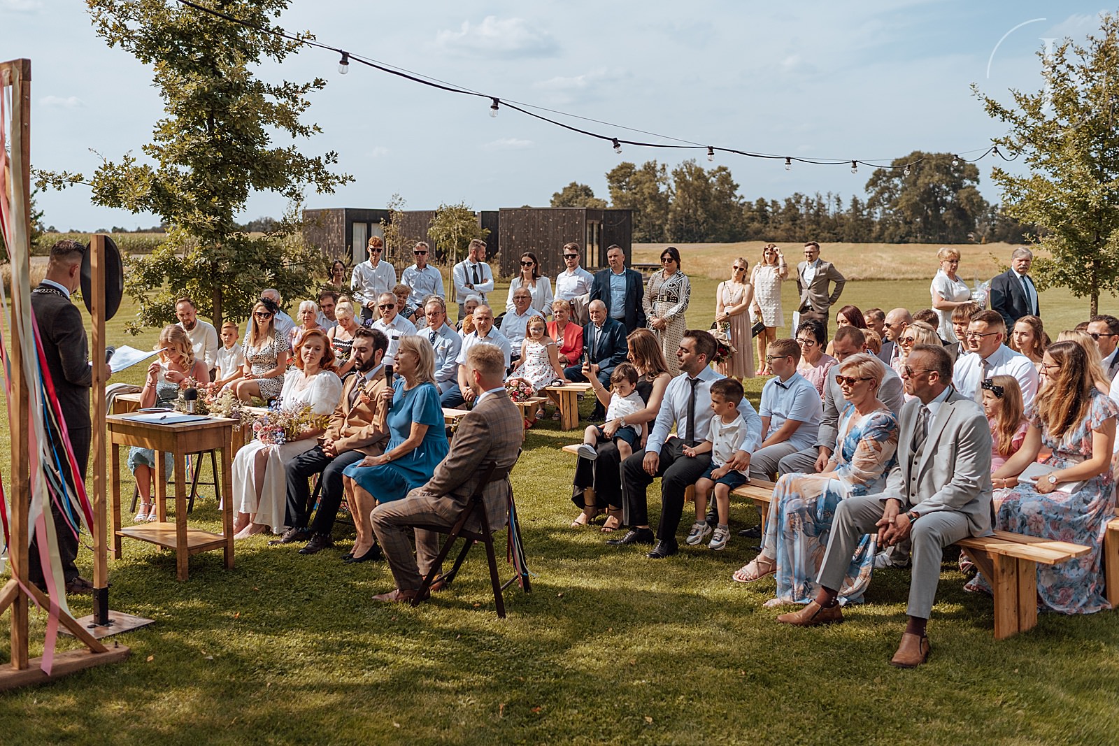 Ślub w plenerze - ceremonia.