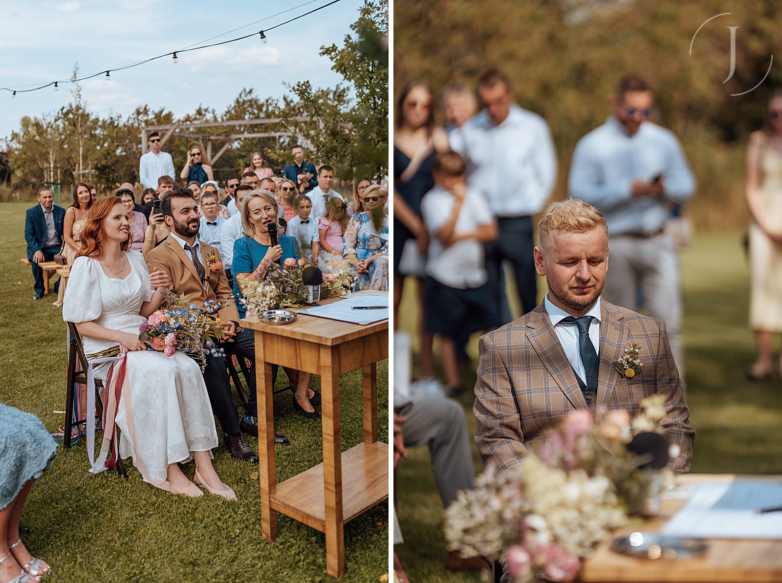 Cywilna ceremonia ślubu - plenerowa.
