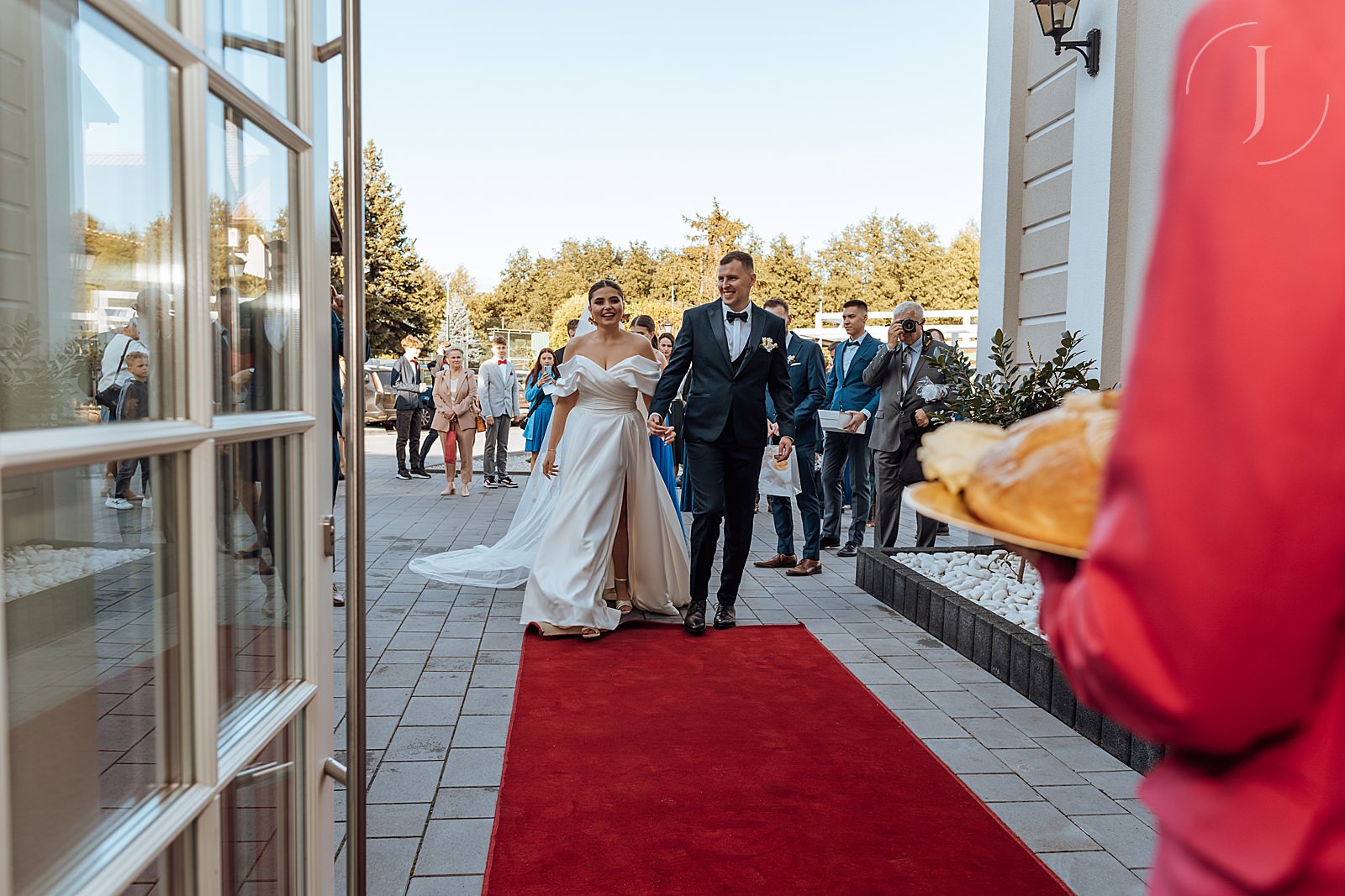 Przywitanie chlebem i solą w Hotelu Toscania.