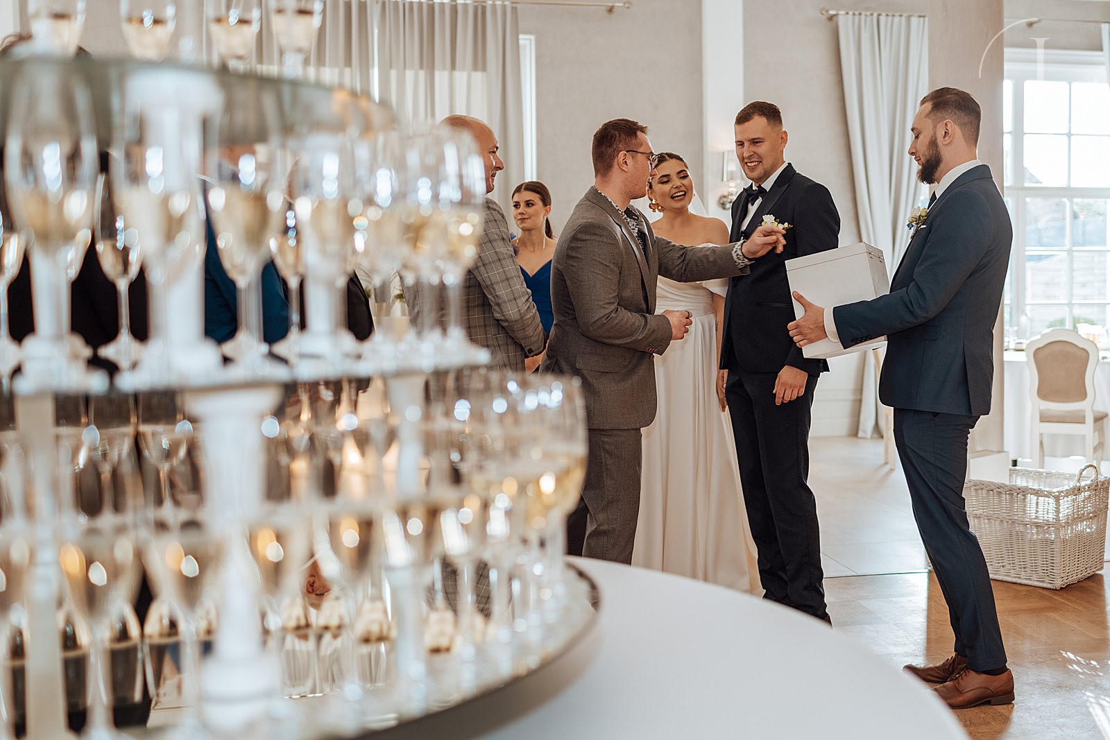 Życzenia gości weselnych dla Pary Młodej.