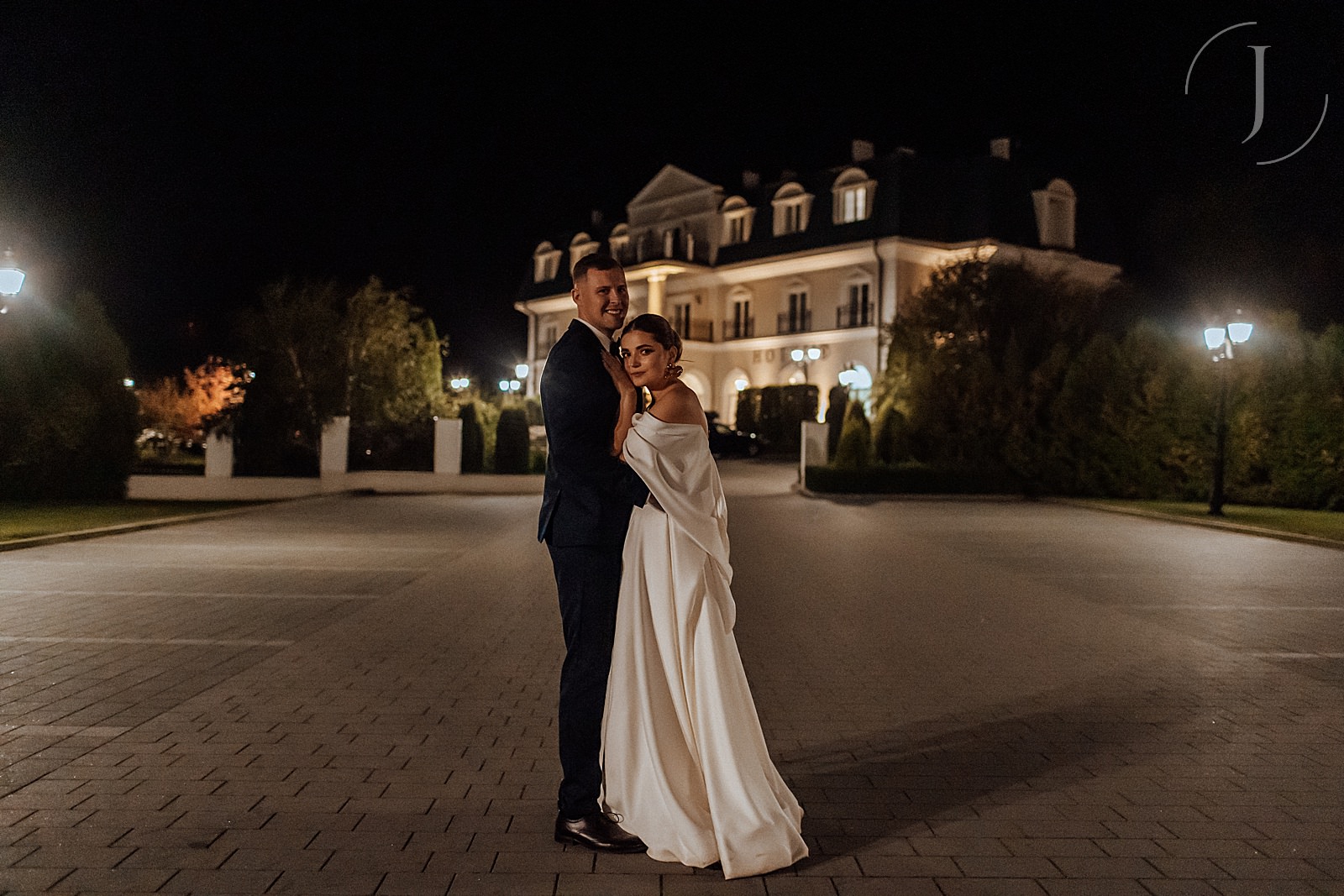 Nocna sesja zdjęciowa Pary Młodej - Hotel Toscania.