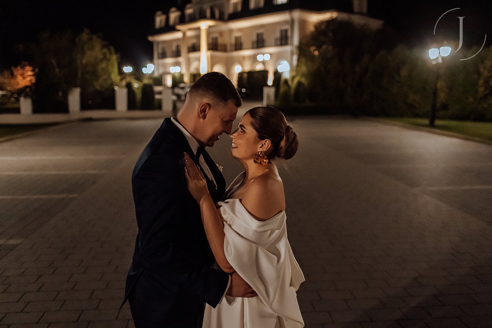 Nocna sesja zdjęciowa Pary Młodej - Hotel Toscania.